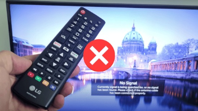LG TV Remote Problem